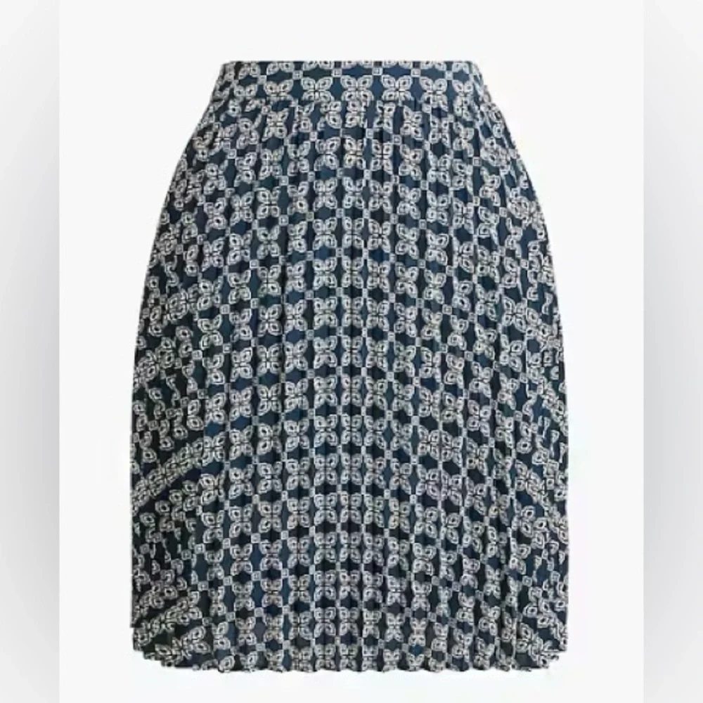 J. Crew Factory Pleated Mini Skirt